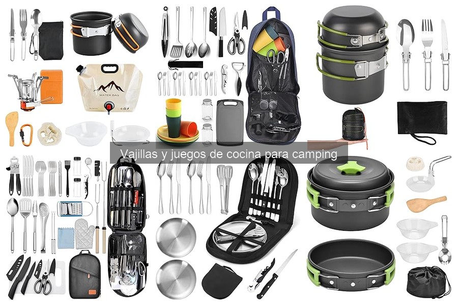 Tipos de vajillas para camping: guía de materiales y usos