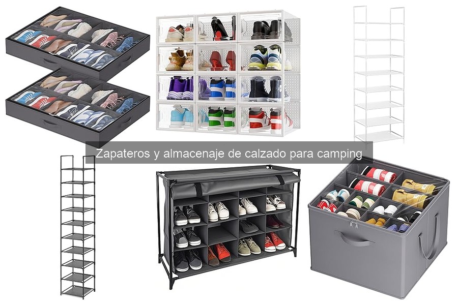 Tipos de zapateros para camping: elige el mejor para ti