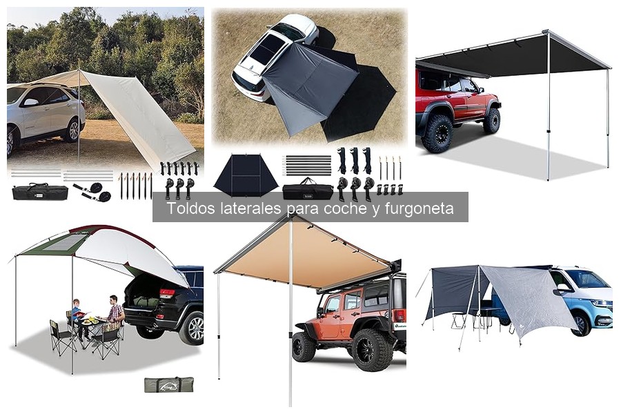 Todo sobre los toldos laterales para coche y furgoneta