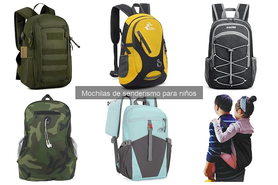 Uso adecuado de mochilas de senderismo para niños