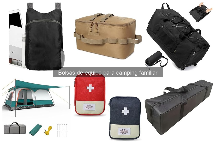 Usos Comunes de las Bolsas de Equipo para Camping Familiar