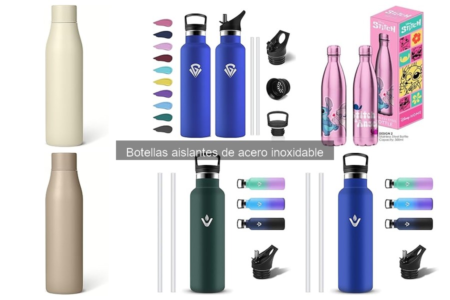 Usos creativos de botellas aislantes de acero inoxidable