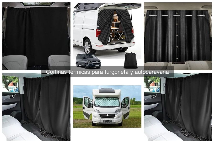 Ventajas de Cortinas Térmicas para Furgonetas y Autocaravanas