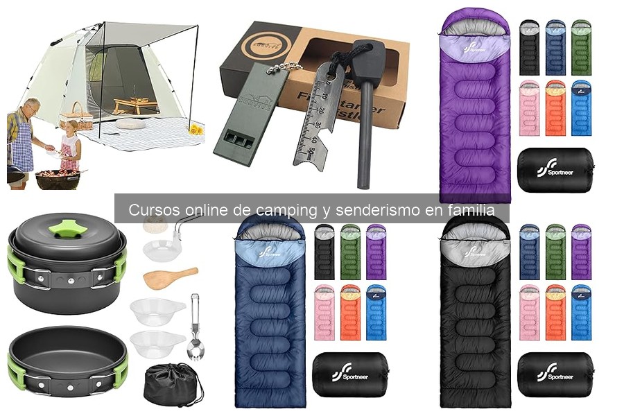Ventajas de Cursos Online de Camping y Senderismo en Familia
