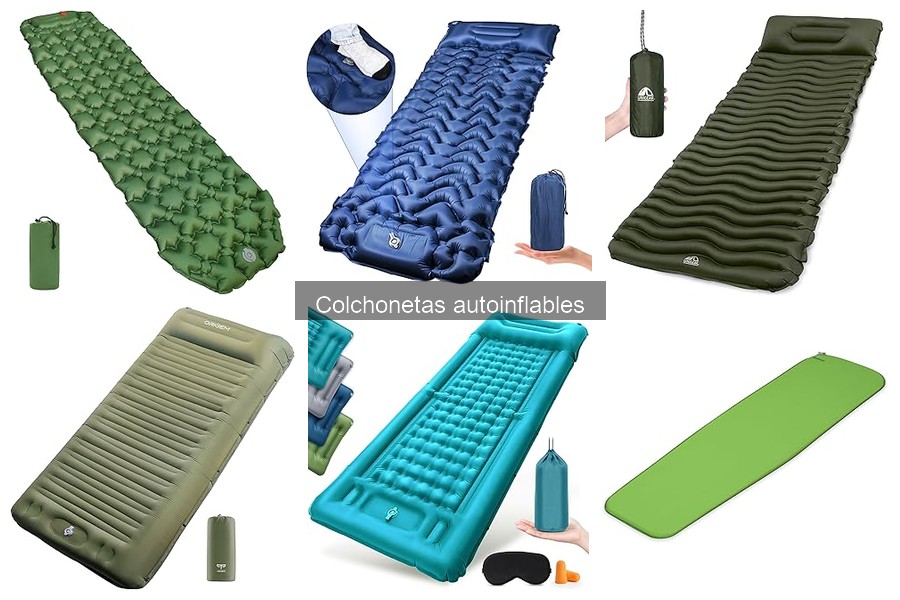 Ventajas de las colchonetas autoinflables frente a las hinchables