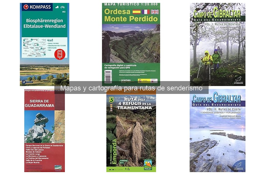 Ventajas de los mapas impresos para senderismo en familia