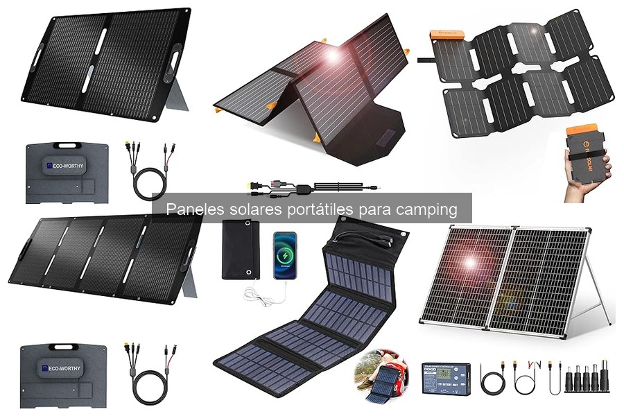 Ventajas de los paneles solares portátiles en camping