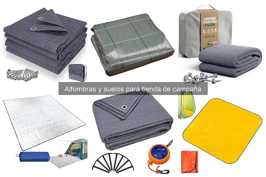 Ventajas de usar alfombras en tiendas de campaña para camping
