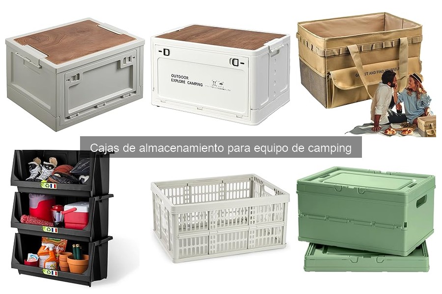 Ventajas de usar cajas de almacenamiento en camping