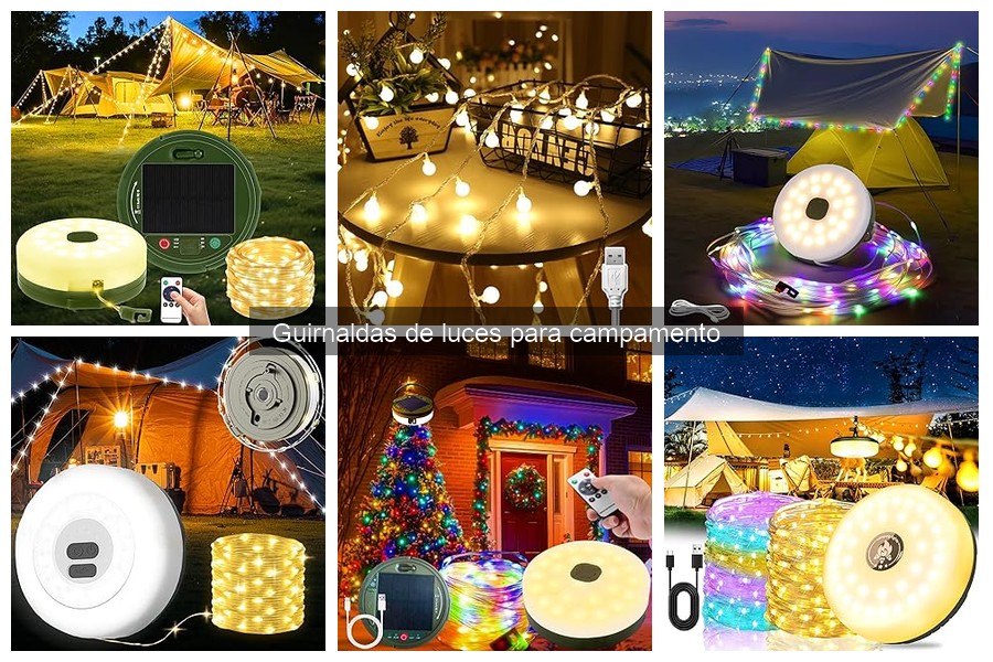 Ventajas de Usar Guirnaldas de Luces en Campamentos