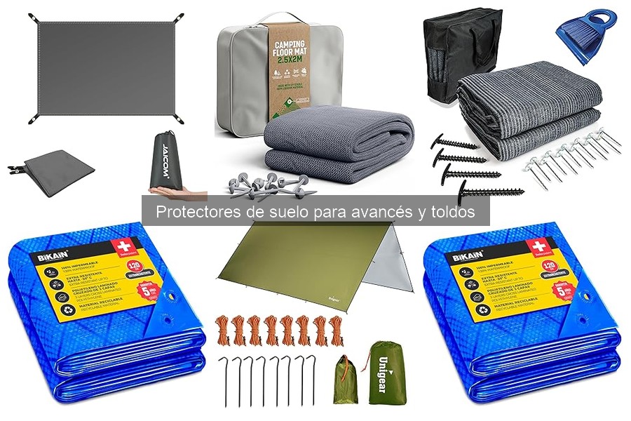 Ventajas de usar protectores de suelo en camping