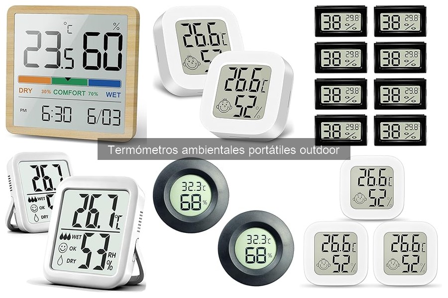 Ventajas de usar un termómetro ambiental portátil en camping