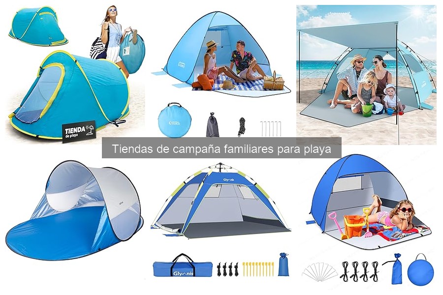 Ventajas de usar una tienda de campaña en la playa