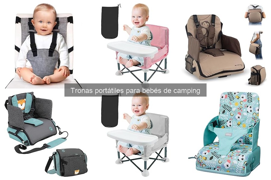 Ventajas de usar una trona portátil en camping para bebés