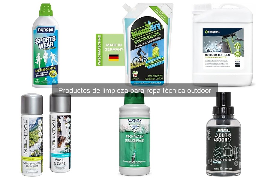 Ventajas del uso de productos de limpieza para ropa técnica