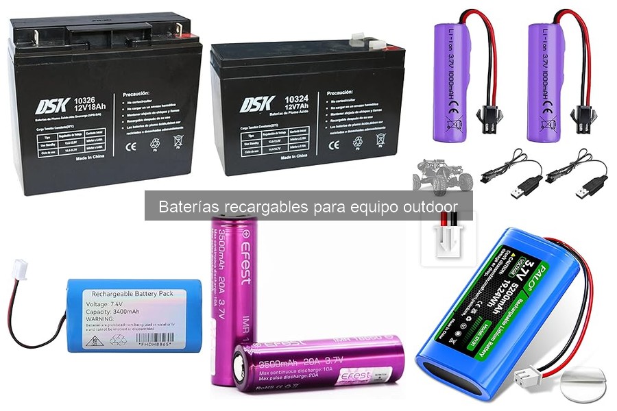 Ventajas y Desventajas de Baterías Recargables Outdoor