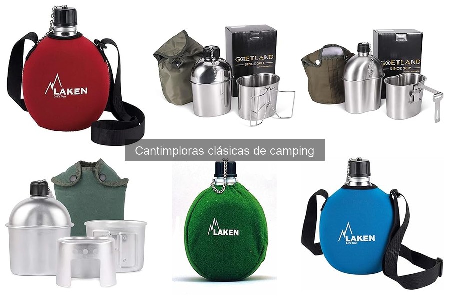 Ventajas y desventajas de cantimploras clásicas de camping