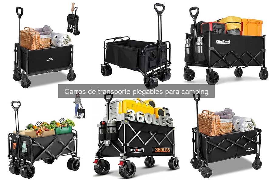 Ventajas y desventajas de carros de transporte plegables para camping
