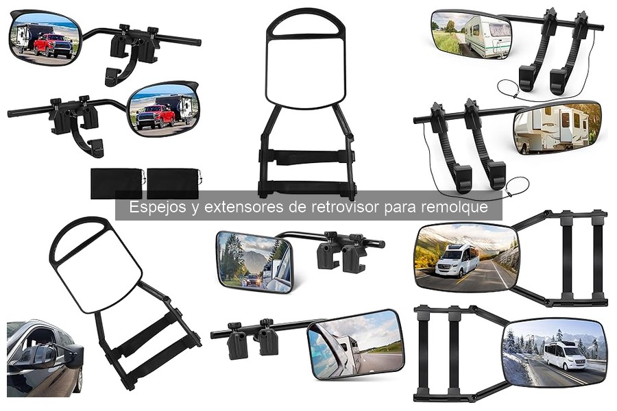 Ventajas y desventajas de espejos y extensores para remolque