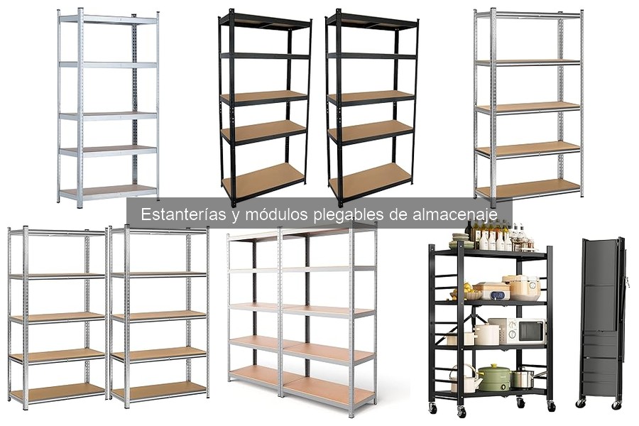 Ventajas y Desventajas de Estanterías Plegables para Almacenaje