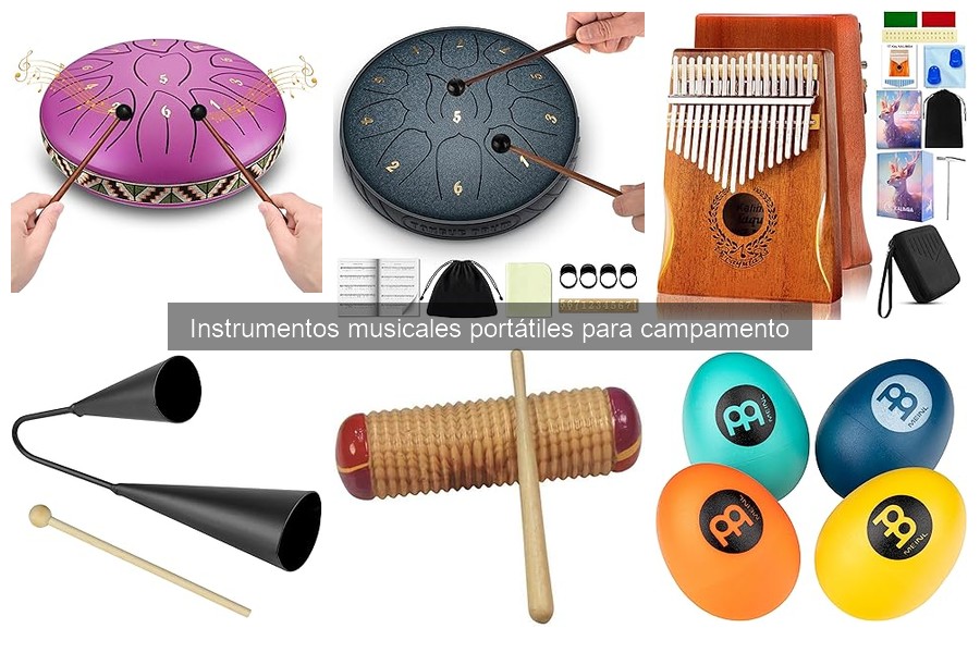 Ventajas y desventajas de instrumentos musicales para camping