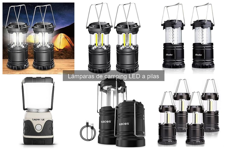 Ventajas y Desventajas de Lámparas de Camping LED a Pilas