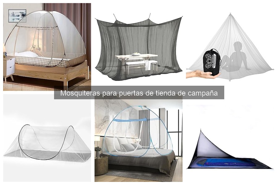Ventajas y desventajas de las mosquiteras en camping