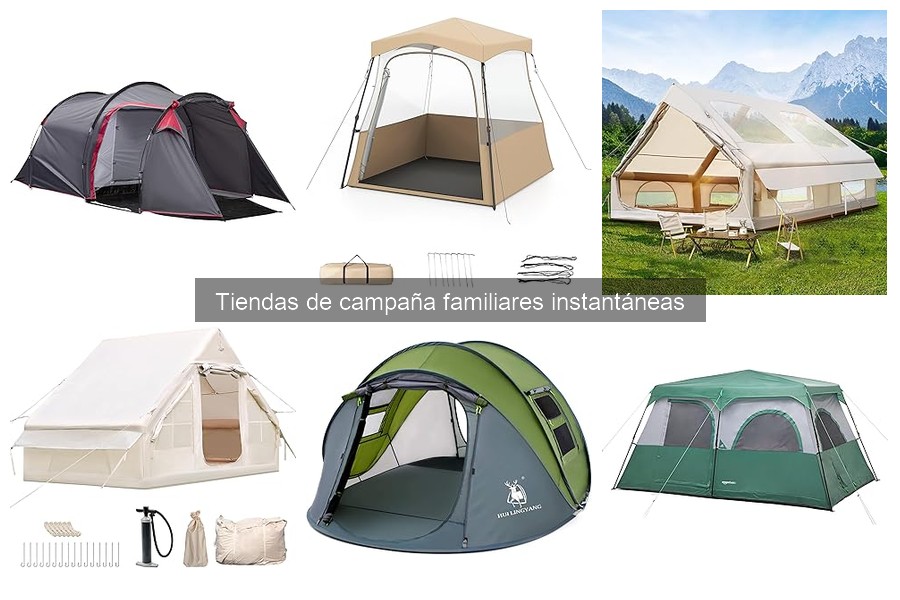 Ventajas y desventajas de las tiendas de campaña instantáneas