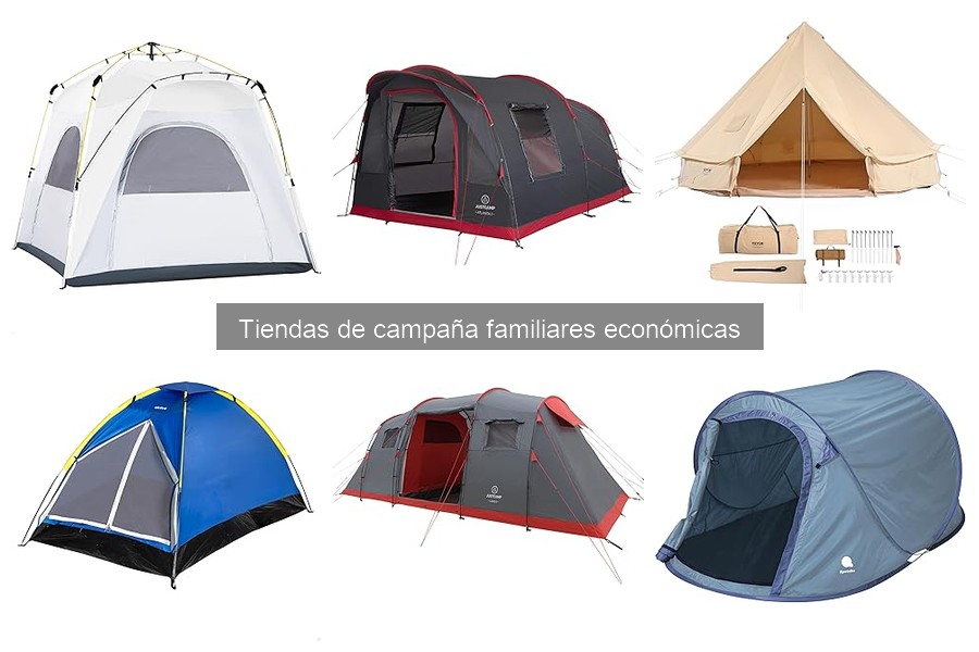 Ventajas y desventajas de tiendas de campaña familiares económicas