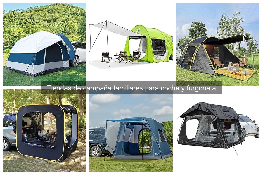 Ventajas y desventajas de tiendas de campaña familiares para coche