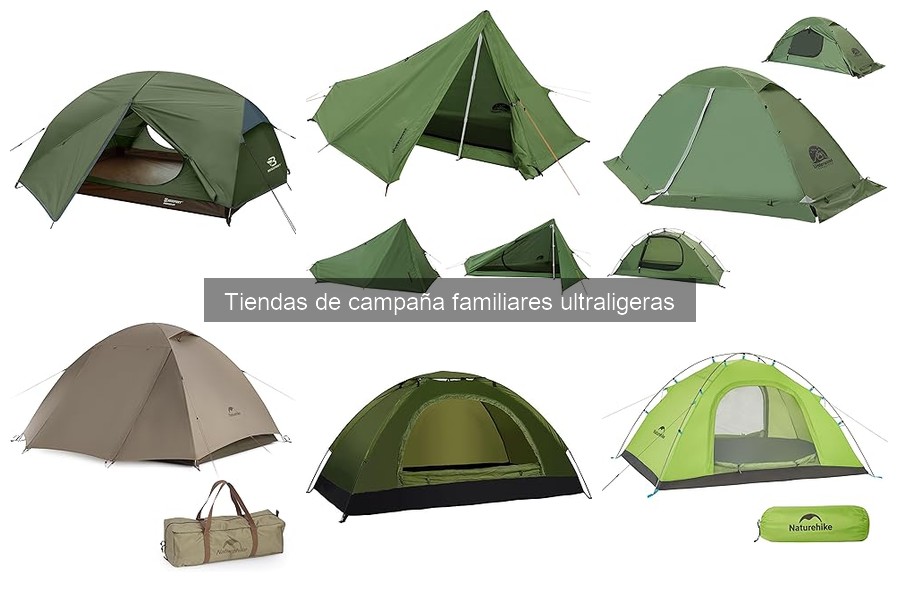Ventajas y desventajas de tiendas de campaña ultraligeras