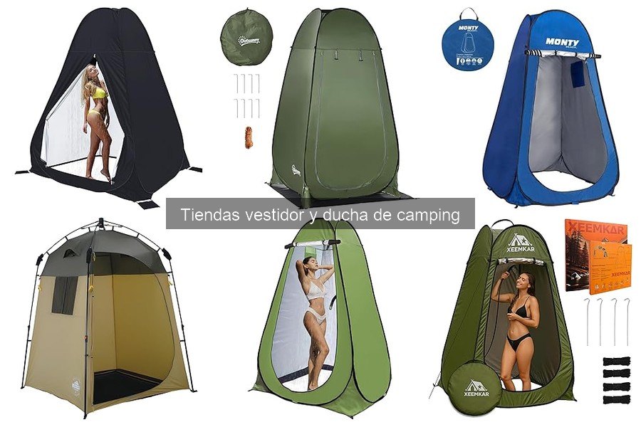 Ventajas y desventajas de tiendas vestidor y ducha de camping